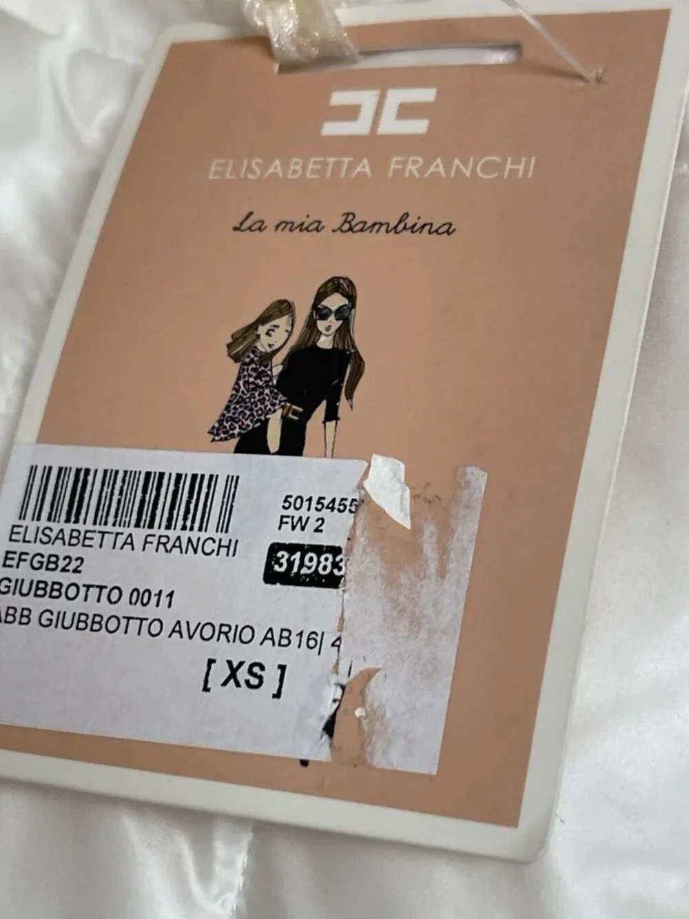 elisabetta franchi tag attached